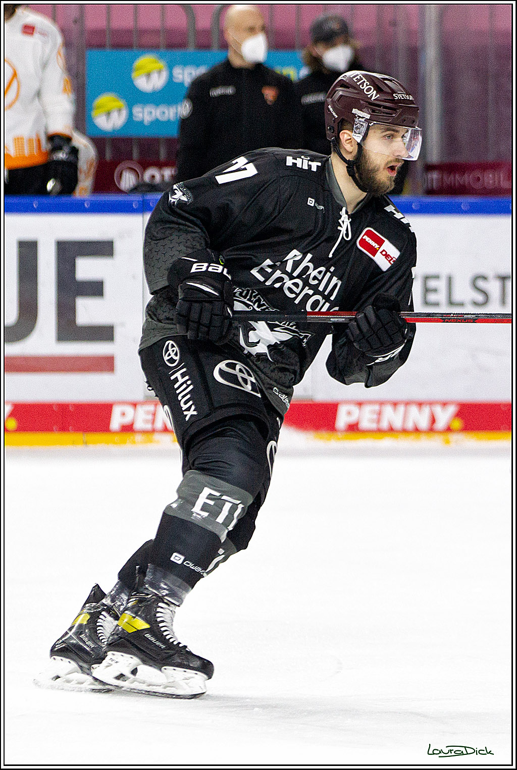 PENNY DEL;  Koelner Haie - Wolfsburg Grizzlys; Koeln, 17.03.2021